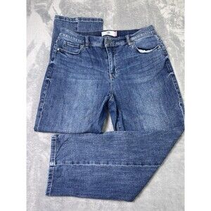 Cabi Crop 'Soho' 5 pocket womens premium jeans sz 10 summer trendy comfort